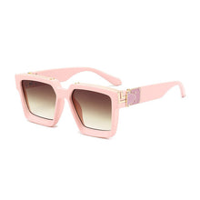 Load image into Gallery viewer, SHAUNA Retro Square Sunglasses Women Brand Designer Summer Styles Candy Colors Fashion Silver Mirror Shades Men UV400