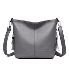 Load image into Gallery viewer, Small Crossbody Bags For Women Soft Leather Tassel Luxury Handbags Women Bags Designer Female Shoulder Messenger Bag Sac A Main