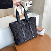 Load image into Gallery viewer, High Quality Nylon Handbags and Purses Large Capacity Shopper Tote Bag Brand Luxury Design New Lady Shoulder Class Commute Bags
