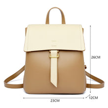 Load image into Gallery viewer, Fashion Women Backpack Shoulder Bag High Quality Pu Leather Women Bagpack Large Capacity Anti Theft Back packs Travel Bags