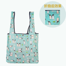 Load image into Gallery viewer, Nonwoven Reusable Shopping Bags Women Foldable Tote Bag Folding Large Capacity Handbags Portable Cloth Eco Grocery Bag