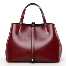Load image into Gallery viewer, Vintage Leather Handbags and Purses for Women 2022 Trendy High Quality Female Designer Shoulder Crossbody Bag Retro Casual Totes