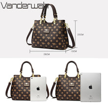 Load image into Gallery viewer, 2022 Women's Handbags and Purses Vintage Style Ladies High Quality Shoulder Messenger Sac Luxury Designer Female Crossbody Purse