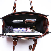 Load image into Gallery viewer, Pantent Leather Women Messenger Bags Crocodile Female Crossbody Shoulder Hand bags For Women 2022 High Quality Ladies Handbags