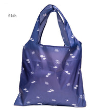 Load image into Gallery viewer, Nonwoven Reusable Shopping Bags Women Foldable Tote Bag Folding Large Capacity Handbags Portable Cloth Eco Grocery Bag