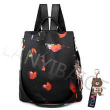 Load image into Gallery viewer, Fashion Backpack Women Oxford Cloth Shoulder Bags School Bags for Teenage Girls Light Ladies Travel Backpack mochila feminina