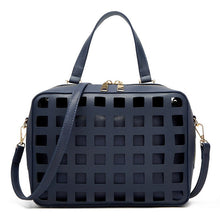 Load image into Gallery viewer, Diinovivo Fashion Women Composite Bags Hollow Out Designer Handbag 2PCS Set Female Bag Solid PU Shoulder Crossbody Bag WHDV2242