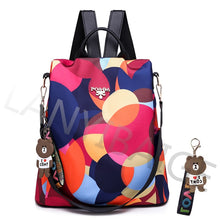 Load image into Gallery viewer, Fashion Backpack Women Oxford Cloth Shoulder Bags School Bags for Teenage Girls Light Ladies Travel Backpack mochila feminina