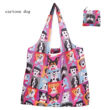 Load image into Gallery viewer, Nonwoven Reusable Shopping Bags Women Foldable Tote Bag Folding Large Capacity Handbags Portable Cloth Eco Grocery Bag