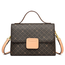 Load image into Gallery viewer, 2 Layers Small Casual Tote Ladies Hand Bag Leather Luxury Handbags Women Designer Bag for Women 2022 Sac A Main Femme Old Flower
