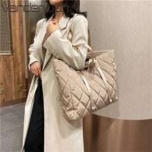 Load image into Gallery viewer, High Quality Nylon Handbags and Purses Large Capacity Shopper Tote Bag Brand Luxury Design New Lady Shoulder Class Commute Bags
