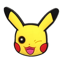 Load image into Gallery viewer, Cute Crocs Charms Pvc Pikachu Gengar Anime Pokemon Shoes Psyduck Buckle Accessories for Kids Croc Charms Decoration Children
