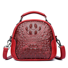 Load image into Gallery viewer, Brand Crocodile Leather Crossbody Bags for Women 2022 Female Shoulder Messenger Sac Luxury Designer Ladies Handbags and Purses