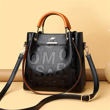 Load image into Gallery viewer, 3 Layers Luxury Handbags Women Bags Designer Letters Women's PU Leather Hand Shopping Bags Shoulder Crossbody Bag Sac A Main