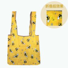 Load image into Gallery viewer, Nonwoven Reusable Shopping Bags Women Foldable Tote Bag Folding Large Capacity Handbags Portable Cloth Eco Grocery Bag