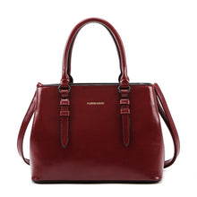 Load image into Gallery viewer, Quality Split Leather Top Handle Bag Female Shoulder Crossbody Shopper Hand Bag Luxury Handbags Women Bags Designer Sac A Main