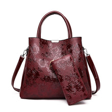 Load image into Gallery viewer, 2022 New Brand Luxury Handbags Women Bags Designer Rose Print Tote Bag Fashion Shoulder Crossbody Bags for Women Travel Handbag