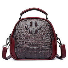 Load image into Gallery viewer, Brand Crocodile Leather Crossbody Bags for Women 2022 Female Shoulder Messenger Sac Luxury Designer Ladies Handbags and Purses