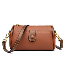 Load image into Gallery viewer, simple style Pu leather Shoulder Bags luxury designer women fashion handbags Purses ladies grace Messenger Crossbody Bags sac