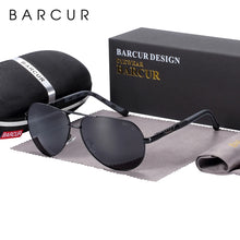 Load image into Gallery viewer, BARCUR Design Polarized Sunglasses for Men Women Gradient Lens Sun Glasses Classic Eyewear Accessory Oculos