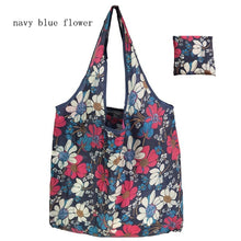 Load image into Gallery viewer, Nonwoven Reusable Shopping Bags Women Foldable Tote Bag Folding Large Capacity Handbags Portable Cloth Eco Grocery Bag