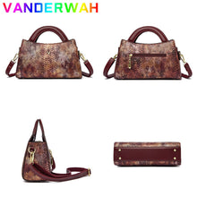 Load image into Gallery viewer, High Quality Crocodile pattern Shoulder Bags Large Capacity Handbags and Purses women Messenger Bags Casual Fashion Handbag Sac