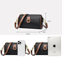 Load image into Gallery viewer, simple style Pu leather Shoulder Bags luxury designer women fashion handbags Purses ladies grace Messenger Crossbody Bags sac