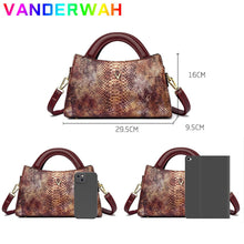 Load image into Gallery viewer, High Quality Crocodile pattern Shoulder Bags Large Capacity Handbags and Purses women Messenger Bags Casual Fashion Handbag Sac