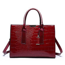 Load image into Gallery viewer, Luxury Handbags Women Bags Designer Genuine Patent Leather Crossbody Bags for Women 2022 Tote Fashion Ladies Shoulder Hand Bag