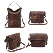 Load image into Gallery viewer, Women 's Large Capacity Bags Pu Leather Shoulder Bags for Girls Female High Quality Casual Packet Lades' Shopping Crossbody Bags