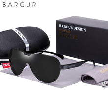 Load image into Gallery viewer, BARCUR Driving Polarized Sunglasses Men Brand Designer Sun Glasses For Men Sports Eyewear Lunette De Soleil Homme