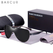 Load image into Gallery viewer, BARCUR Driving Polarized Sunglasses Men Brand Designer Sun Glasses For Men Sports Eyewear Lunette De Soleil Homme