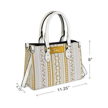 Load image into Gallery viewer, 100 Flowers PU Leather Handbag-Small (Model 1747)