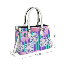 Load image into Gallery viewer, 100 flowers PU Leather Handbag-Small (Model 1747)
