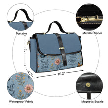 Load image into Gallery viewer, Life Jean Multi-Function Leather Satchel-Black (Model 1739)