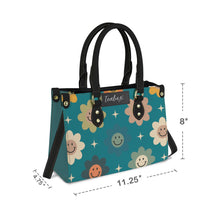 Load image into Gallery viewer, Happy Place PU Leather Handbag-Small (Model 1747)