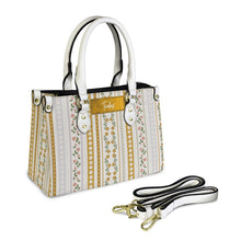 Load image into Gallery viewer, 100 Flowers PU Leather Handbag-Small (Model 1747)