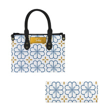 Load image into Gallery viewer, Yellow Star PU Leather Handbag-Small (Model 1747)