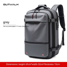 Load image into Gallery viewer, Travel Backpack Men's Business Multifunction Computer Bag Vacuum Compression Large-capacity Backpack