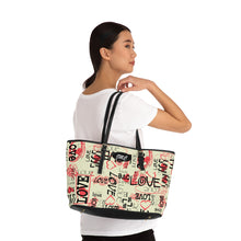 Load image into Gallery viewer, Love U PU Leather Shoulder Bag