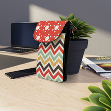 Load image into Gallery viewer, Proud Orange Small Cell Phone Wallet