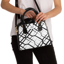 Load image into Gallery viewer, Twisted Black Shoulder Handbag