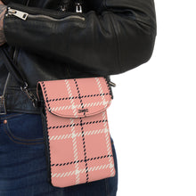 Load image into Gallery viewer, Shine Pink Small Cell Phone Wallet