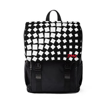 Load image into Gallery viewer, Tiny Squares Unisex Casual Shoulder Backpack