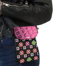 Load image into Gallery viewer, Flower Garden Small Cell Phone Wallet