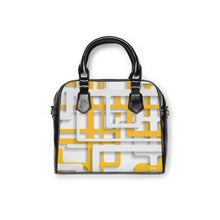 Load image into Gallery viewer, Yellow Maze 2 Shoulder Handbag