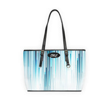 Load image into Gallery viewer, Raining Blue PU Leather Shoulder Bag
