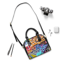 Load image into Gallery viewer, Graffiti 3 Shoulder Handbag