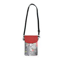 Load image into Gallery viewer, Red Snake Small Cell Phone Wallet