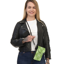 Load image into Gallery viewer, Green Apple Small Cell Phone Wallet